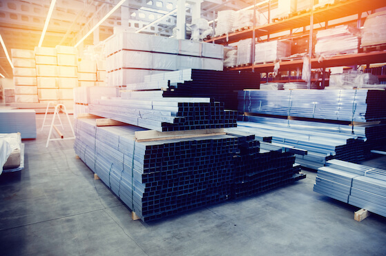 Manufacturing steel in shelves, demand planning without risk