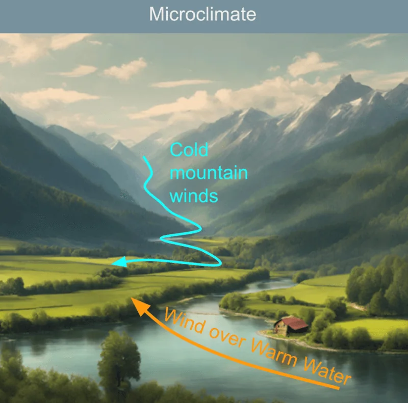An Example of a Microclimate