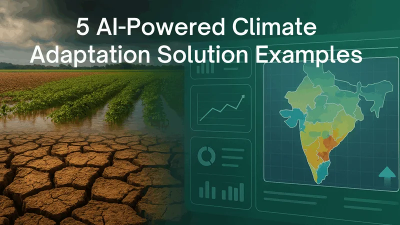 Header image for blog on 5 AI-powered solutions to adatation.